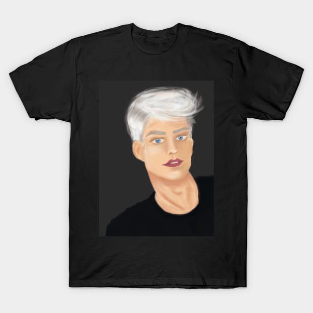 Silver Fox T-Shirt by chelbi_mar